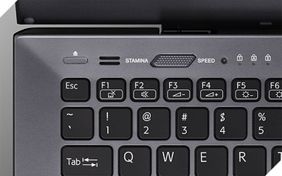 SPEED mode and STAMINA mode